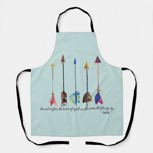 Tablier Flèches de saume 91 Boho (Recto)