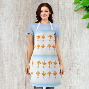Tablier Flèches orange