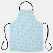 Tablier Fléchettes de neige, Bleu glacé, Fléchettes de nei (Recto)