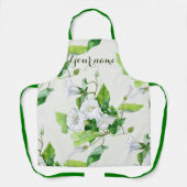 Tablier Fleur blanche (Recto)