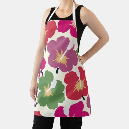 Tablier Fleur Chef Multicolore (Insitu)