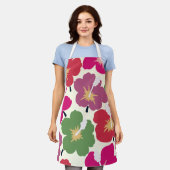 Tablier Fleur Chef Multicolore (Porté)