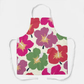 Tablier Fleur Chef Multicolore (Recto)