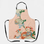 Tablier Fleur Chrysanthemum, Design japonais (Recto)
