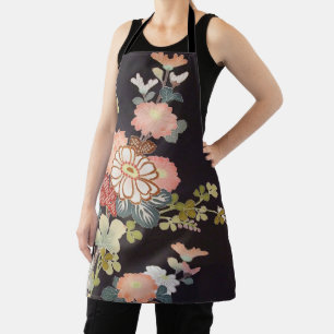 Tablier Fleur Chrysanthemum, Design japonais