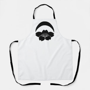 Tablier Fleur de cerisier sous la lune croissante