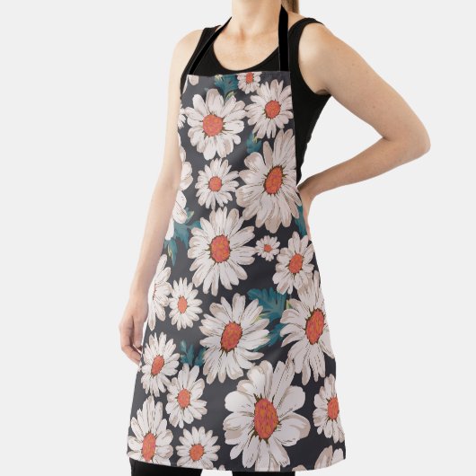 Tablier fleur de fleurs sans couture, motif d'impression m (Insitu)