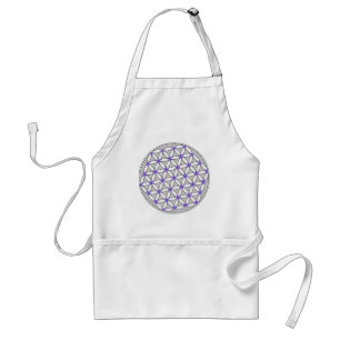 Tablier Fleur de lilas de gris de la vie