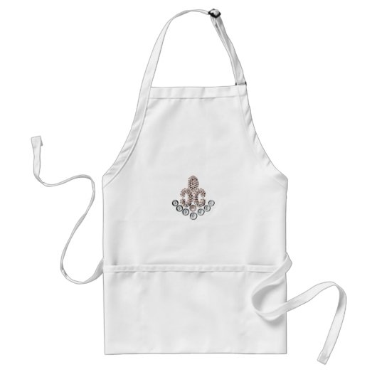 Tablier Fleur De Lis (Devant)
