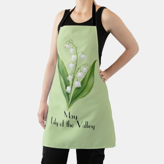 Tablier Fleur de Muguet de Mai  (Insitu)