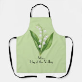 Tablier Fleur de Muguet de Mai  (Recto)