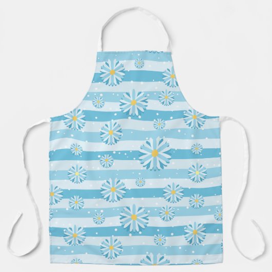 Tablier Fleur de neige (Recto)