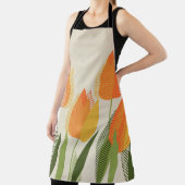 Tablier Fleur de tulipe jaune (Insitu)