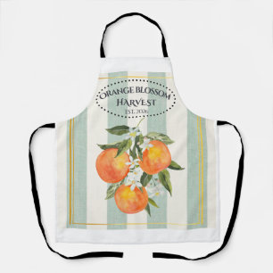 Tablier Fleur d'Oranger - Label Citrus Méditerranéen