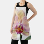 Tablier Fleur d'orchidée violette pastel élégante (Insitu)