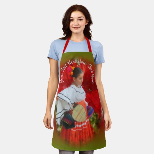 Tablier Fleur Fiesta 2555 (Porté)