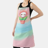 Tablier Fleur mignonne, capricieuse en pot (Insitu)