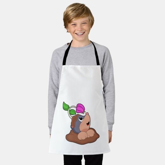 Tablier Fleur Mole Earth (Porté)