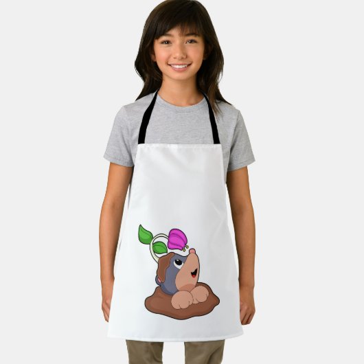 Tablier Fleur Mole Earth (Insitu)