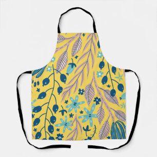 Tablier Fleur motif coloré brillant beauté