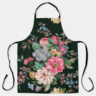 Tablier Fleur populaire classique motif sans couture arriè