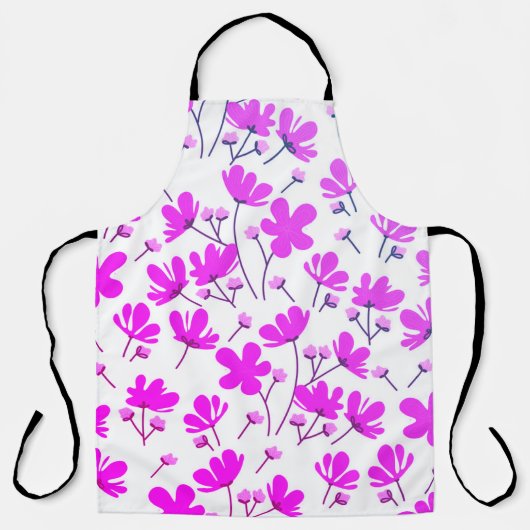 Tablier Fleur pourpre (Recto)