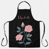 Tablier Fleur rose (Recto)