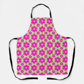 Tablier Fleur rose en fleurs (Recto)