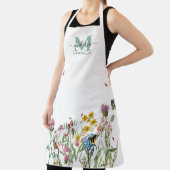 Tablier Fleur sauvage d'aquarelle Insectes Floral Spring G (Insitu)