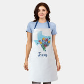 Tablier Fleur sauvage du Texas Bluebonnet (Porté)