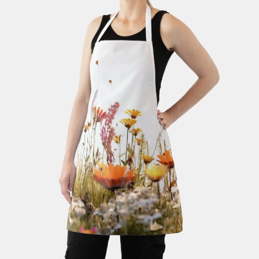 Tablier Fleur sauvage Garden Apron (Insitu)