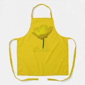 Tablier Fleur sauvage personnalisé tablier (Recto)