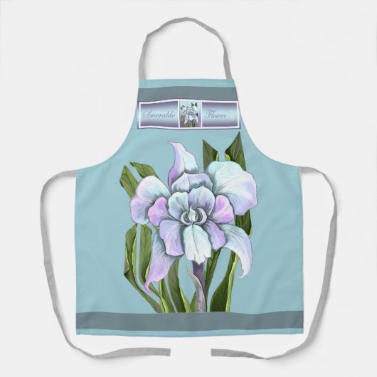 Tablier Fleur Smeraldo (Recto)