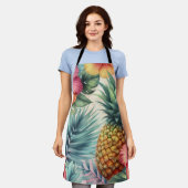 Tablier Fleur tropicale (Porté)