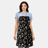 Tablier Fleurir avec saveur – Floral (Porté)