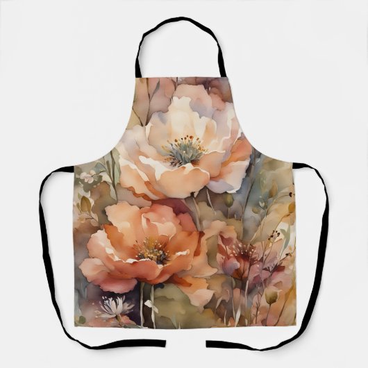 Tablier fleurs (Recto)