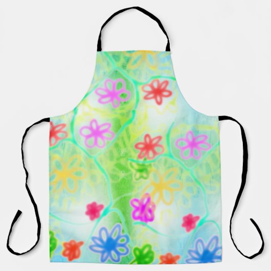 Tablier fleurs (Recto)