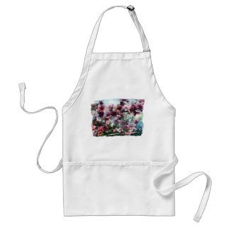 Tablier Fleurs à éclaboussures de fleurs de cerisier