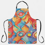 Tablier Fleurs Abstraites (Recto)
