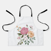 Tablier Fleurs aquarelles (Recto)