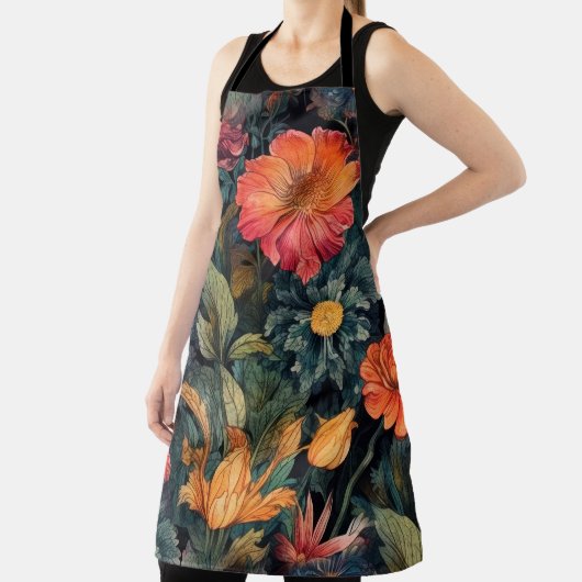 Tablier Fleurs art nature (Insitu)