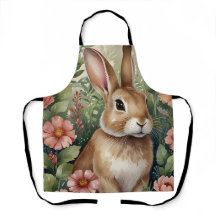 Fleurs broussailleuses et rêves de lapin Tout-en-u