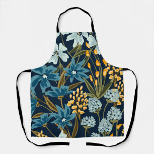 Tablier Fleurs colorées Aquarelle tendance