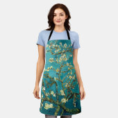 Tablier Fleurs d'amandier de Van Gogh Impressionnisme clas (Porté)