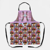 Tablier Fleurs d'amour PM0001 (Recto)