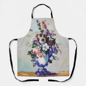 Tablier Fleurs dans un Vase Rococo, Paul Cezanne (Recto)
