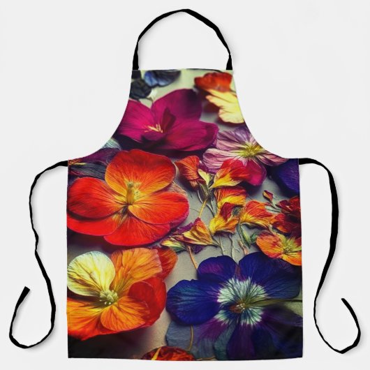 Tablier Fleurs d'art (Recto)