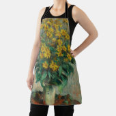 Tablier Fleurs d'artichauts de Jérusalem - Claude Monet (Insitu)