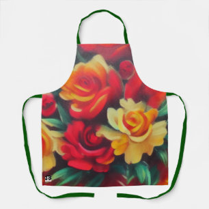 Tablier Fleurs d'automne