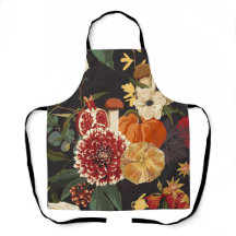 Fleurs d'automne, herbes et champignons.